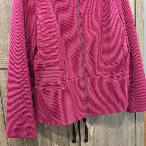 Talbots Blazer Jacket 12 Zip Front Lined - Picture 5 of 9